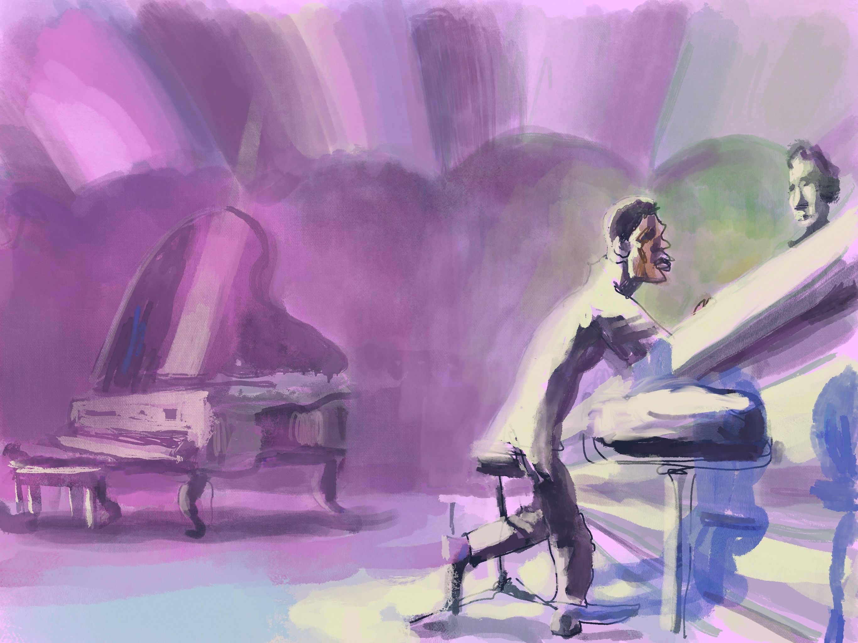 Le boeuf sur le toit - disegni Alessandro Bazan