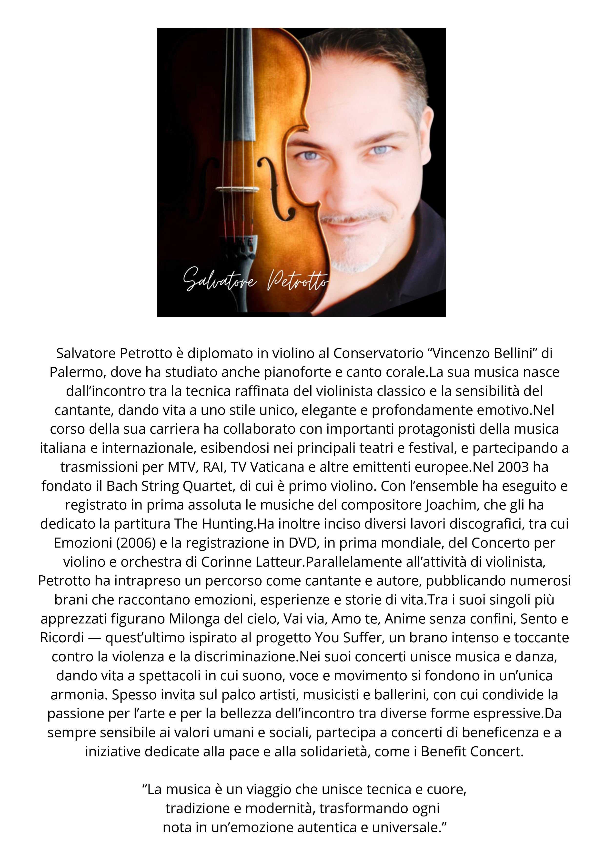 Salvatore Petrotto biografia