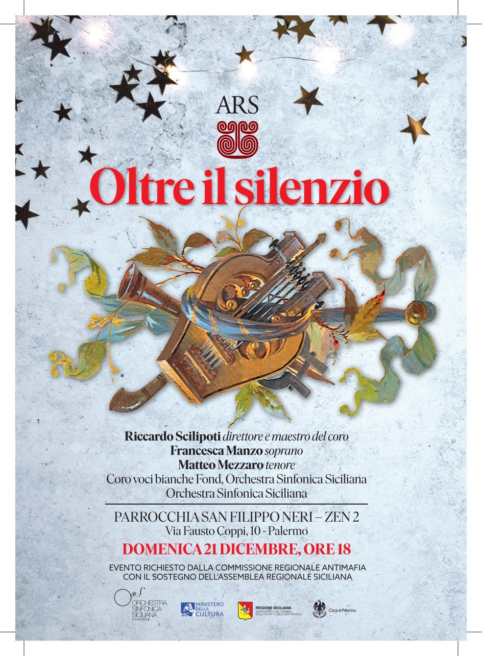 Locandina concerto 21 dicembre 2025